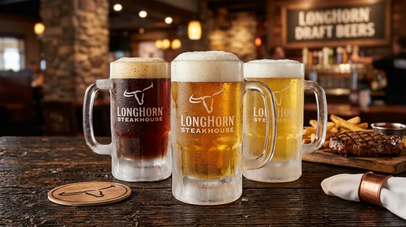 Ice Cold Draft Beers - Drinks Ice Cold Draft Beers - Drinks at LongHorn Steakhouse