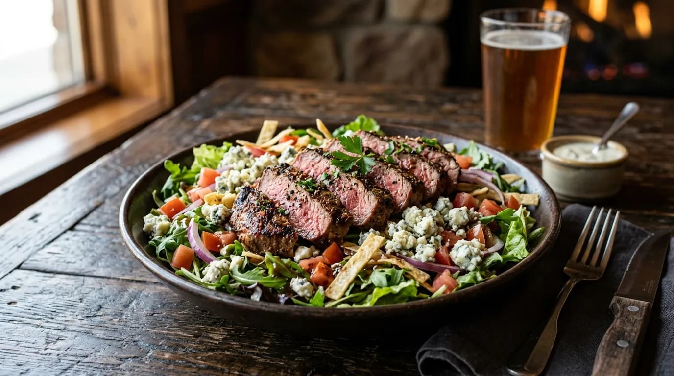 Farm-Fresh Field Greens with Crispy Chicken Tenders - Entrée Salads Farm-Fresh Field Greens with Crispy Chicken Tenders - Entrée Salads at LongHorn Steakhouse