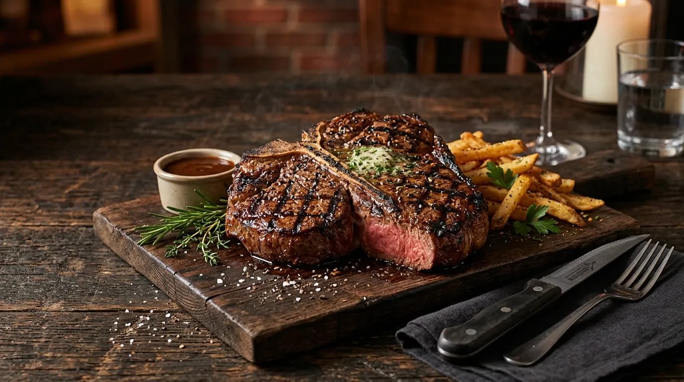 Fire-Grilled T-Bone* - Legendary Steaks Fire-Grilled T-Bone* - Legendary Steaks at LongHorn Steakhouse