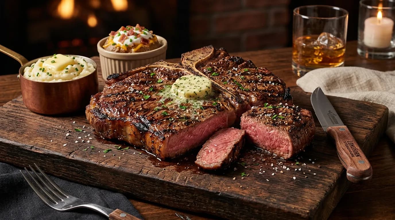 The LongHorn®* Porterhouse - Legendary Steaks The LongHorn®* Porterhouse - Legendary Steaks at LongHorn Steakhouse