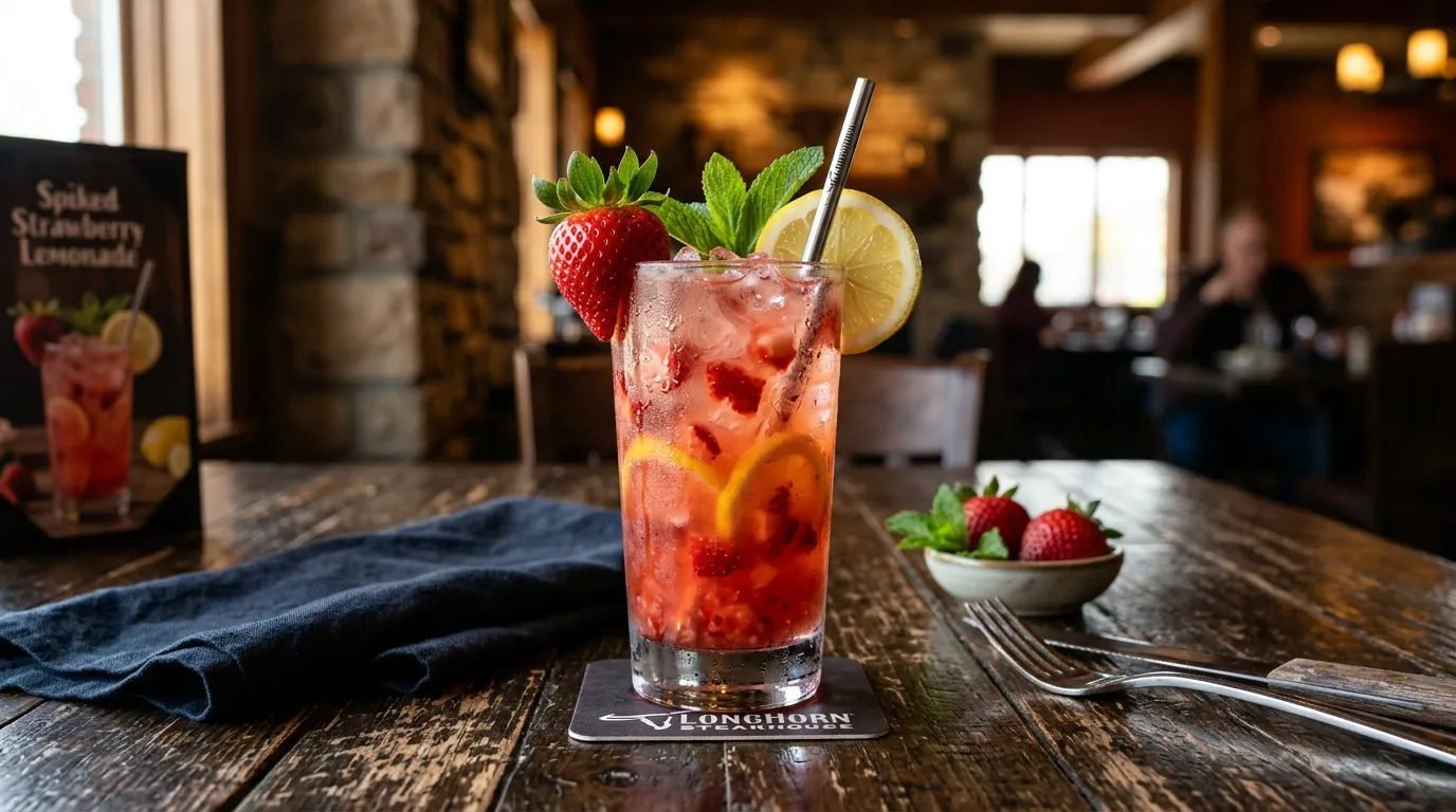 Spiked Strawberry Lemonade - Drinks Spiked Strawberry Lemonade - Drinks at LongHorn Steakhouse