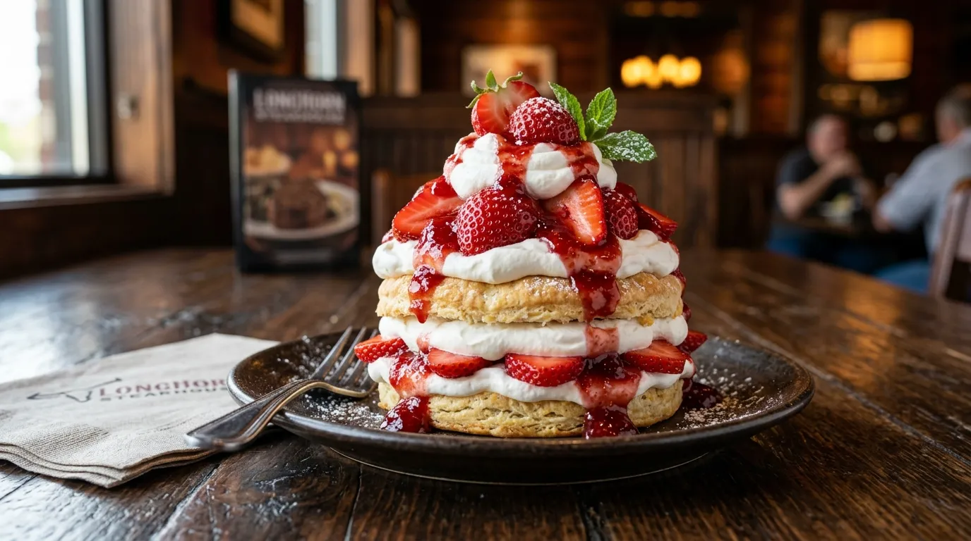 Strawberries & Cream Shortcake - Desserts Strawberries & Cream Shortcake - Desserts at LongHorn Steakhouse