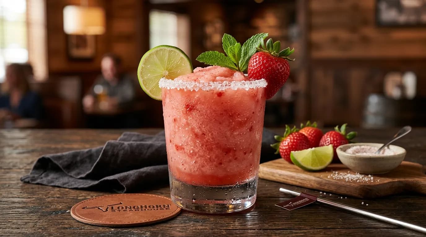 Strawberry Margarita - Drinks Strawberry Margarita - Drinks at LongHorn Steakhouse
